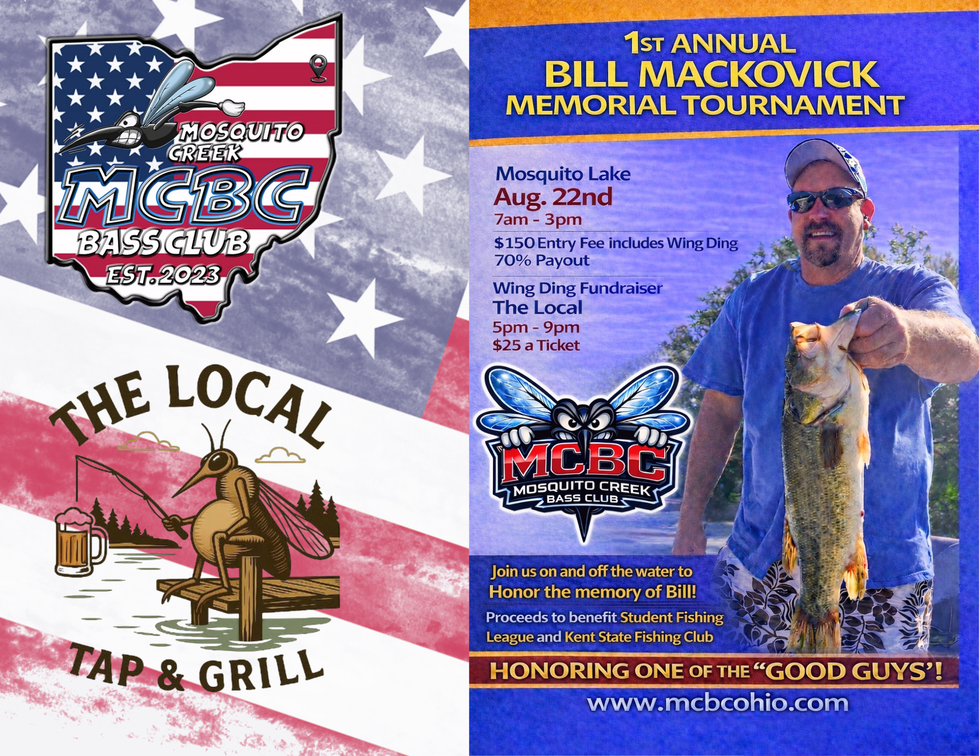 MCBC Welcomes The Local Tap & Grill as New Sponsor and Announces Memorial Fundraiser for Bill Mackovick